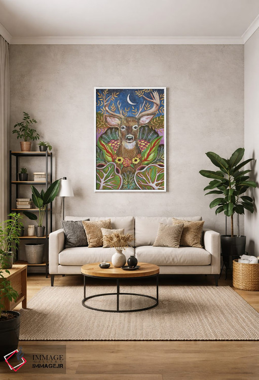 تابلو دکوراتیو هماهنگ شدن با محیط اثر لینه آ توبیاس - D1W