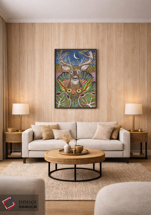 تابلو دکوراتیو هماهنگ شدن با محیط اثر لینه آ توبیاس - D2B