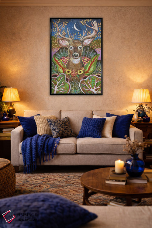 تابلو دکوراتیو هماهنگ شدن با محیط اثر لینه آ توبیاس - D5B