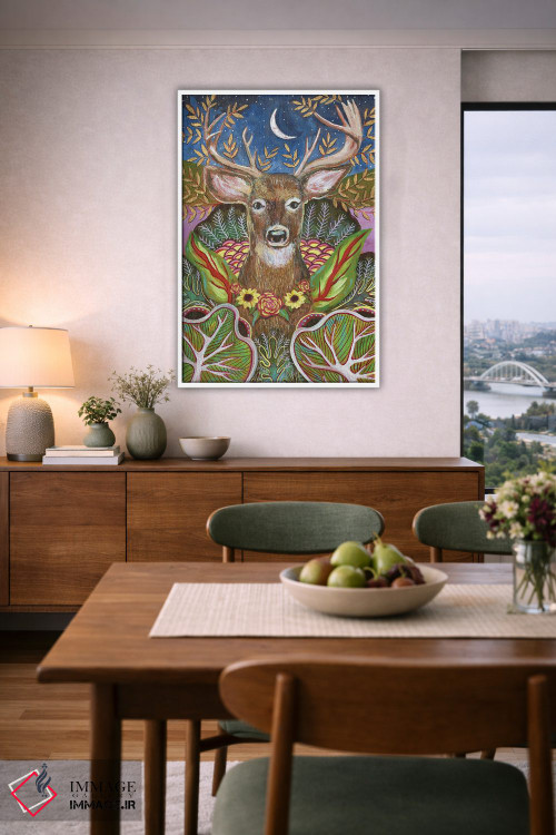 تابلو دکوراتیو هماهنگ شدن با محیط اثر لینه آ توبیاس - D6W