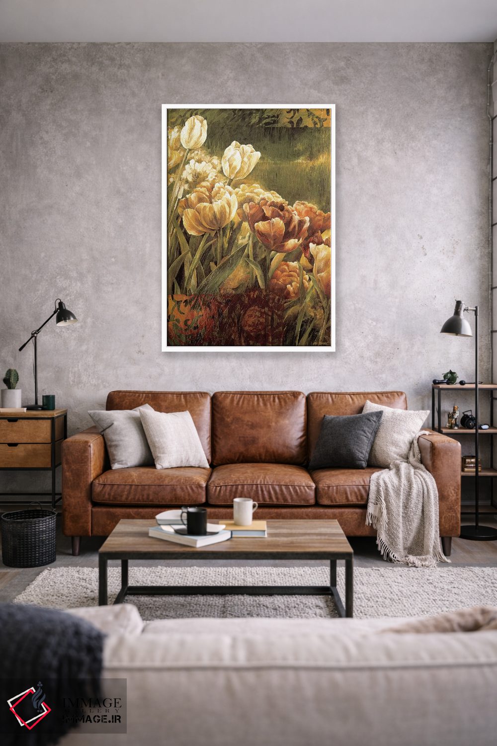 تابلو دکوراتیو باغ تابستانی II اثر لیندا تامپسون - D1W