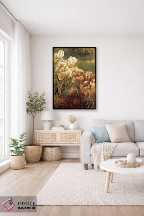 تابلو دکوراتیو باغ تابستانی II اثر لیندا تامپسون - D5B