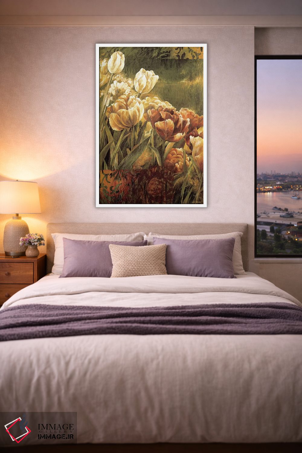 تابلو دکوراتیو باغ تابستانی II اثر لیندا تامپسون - D4W