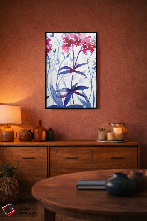 تابلو دکوراتیو باغ کنار دریا اثر کریستین لیندستروم - D4B