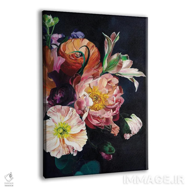 تابلو دکوراتیو درخشش اثر کریستین لیندستروم - نمای پرسپکتیو محصول