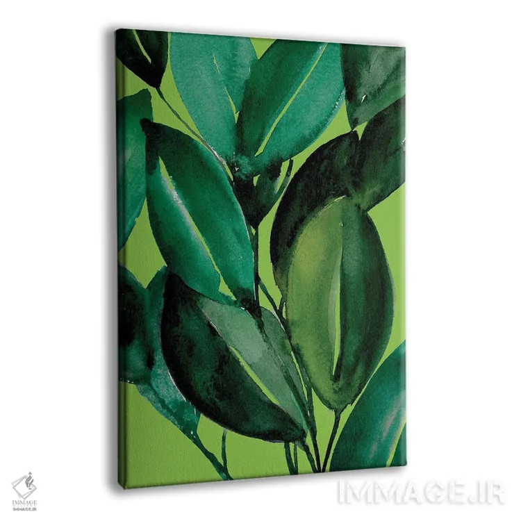 تابلو دکوراتیو گیاه فیکوس اثر کریستین لیندستروم - نمای پرسپکتیو محصول