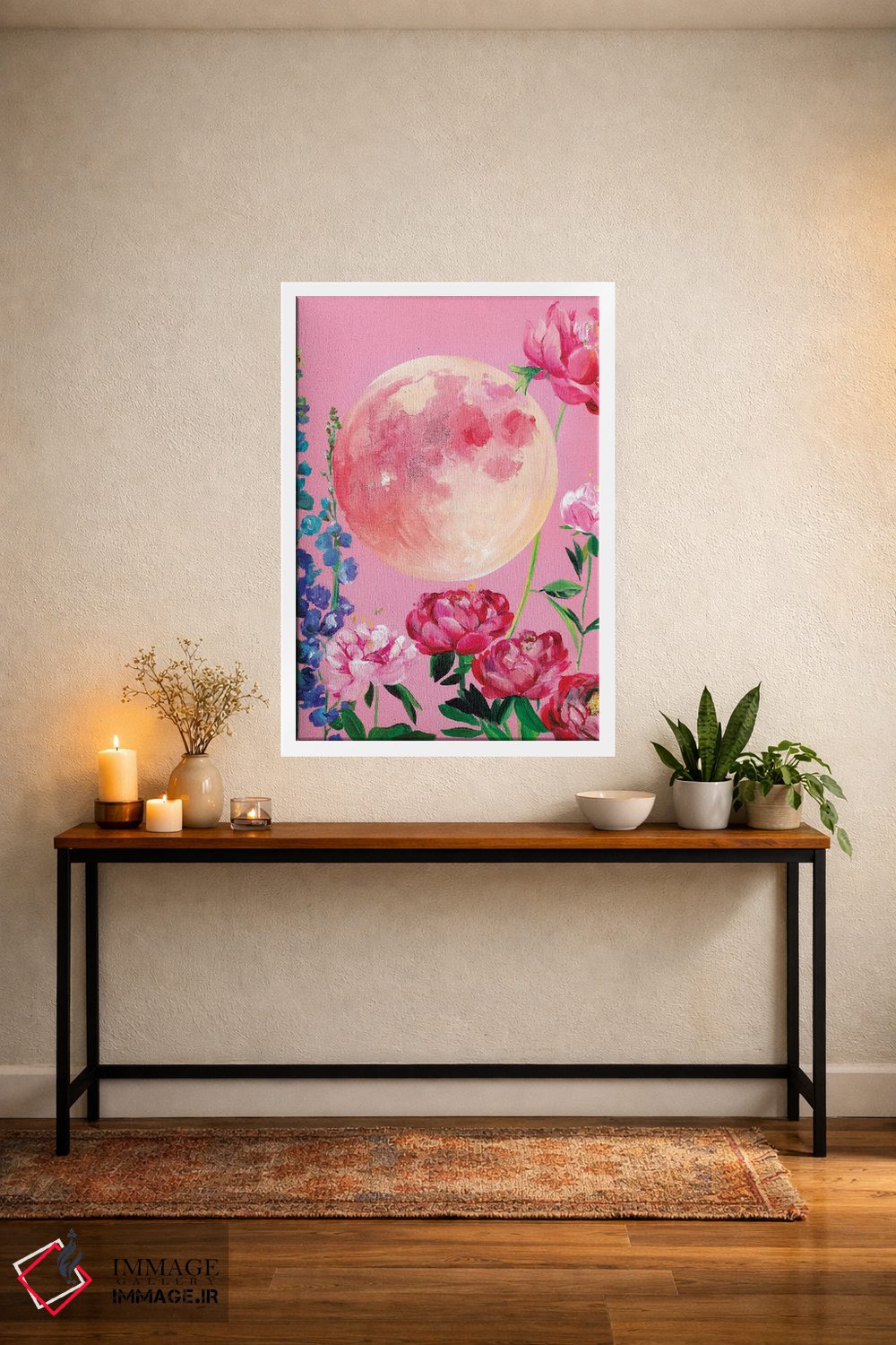 تابلو دکوراتیو ماه عسل اثر کریستین لیندستروم - D4W