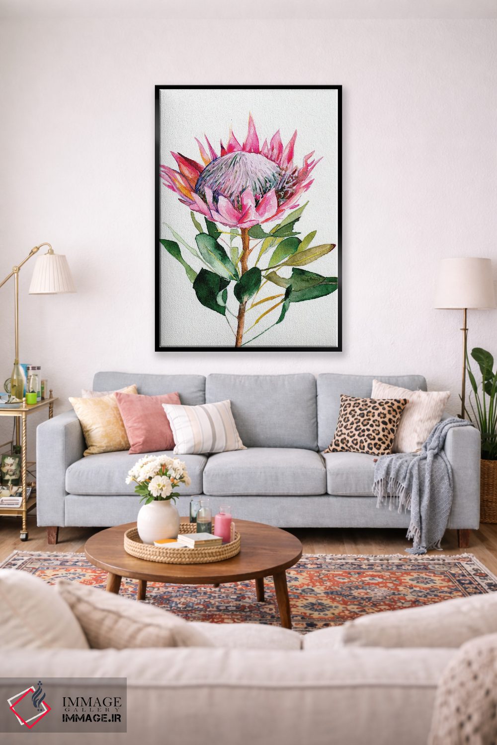 تابلو دکوراتیو پروتیا اثر کریستین لیندستروم - D1B