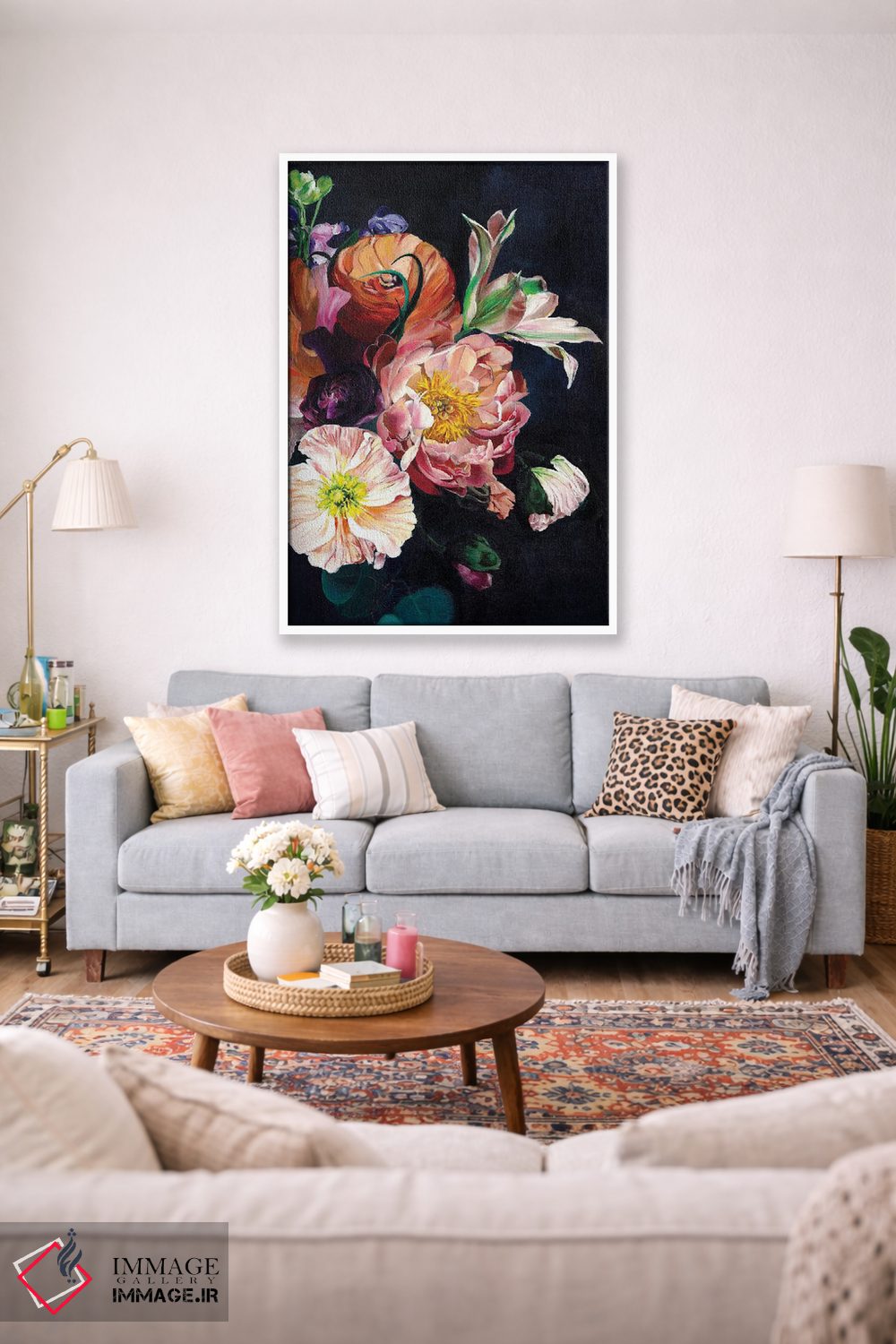 تابلو دکوراتیو درخشش اثر کریستین لیندستروم - D1W