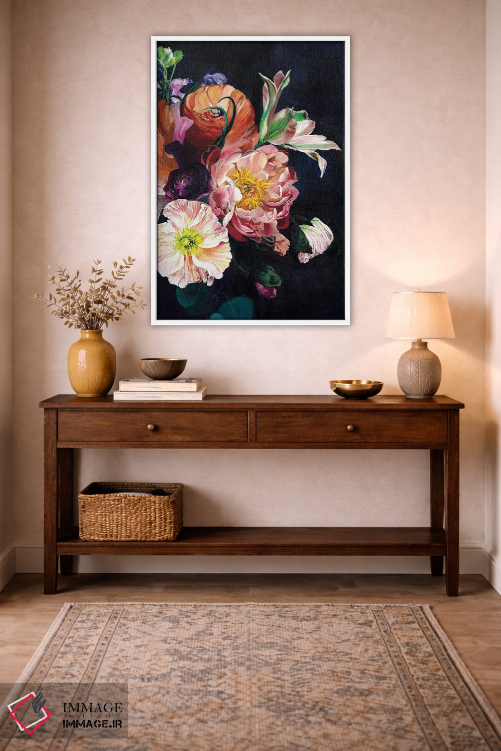 تابلو دکوراتیو درخشش اثر کریستین لیندستروم - D2W