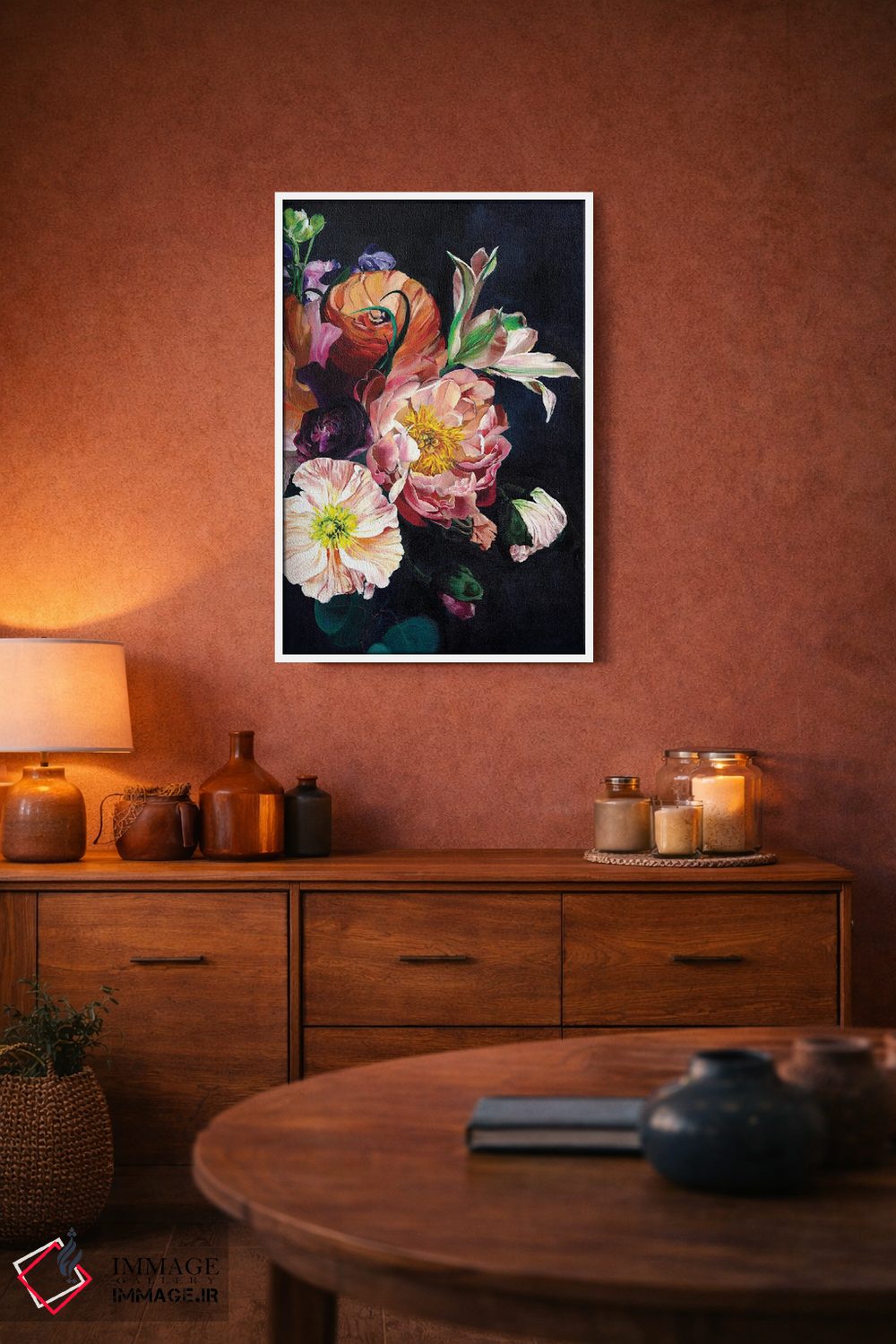 تابلو دکوراتیو درخشش اثر کریستین لیندستروم - D3W