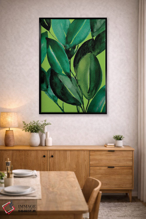 تابلو دکوراتیو گیاه فیکوس اثر کریستین لیندستروم - D4B