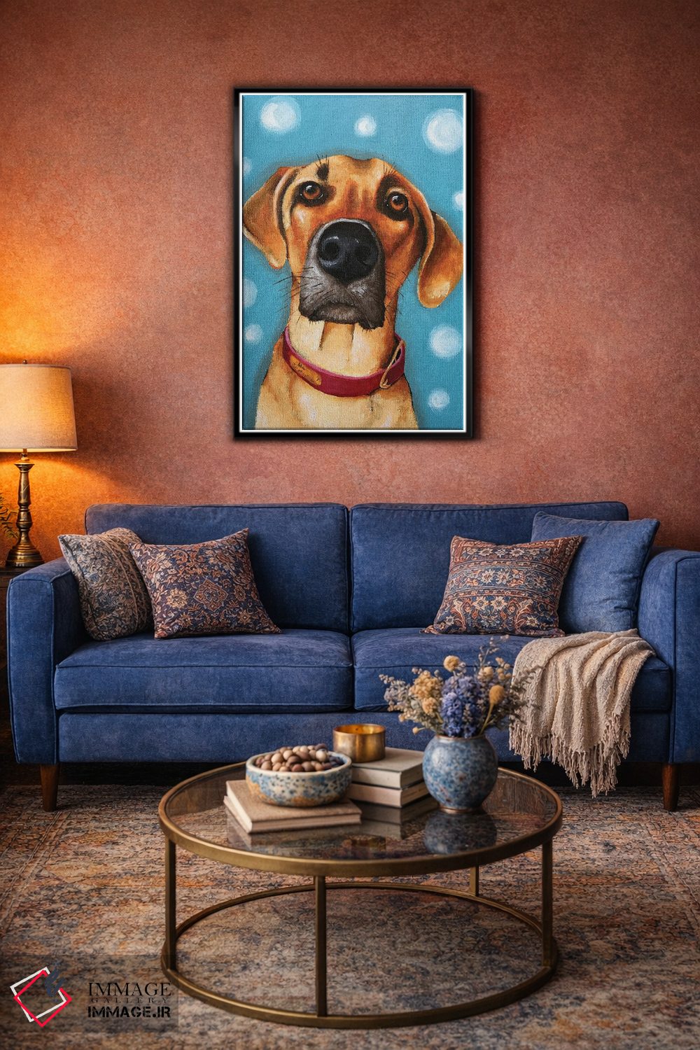 تابلو دکوراتیو سیمبا اثر لوسیا استوارت - D4B