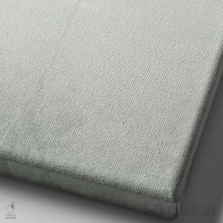 تابلو دکوراتیو هنگام انتظار اثر لوپن گرین - نمای نزدیک بافت بوم