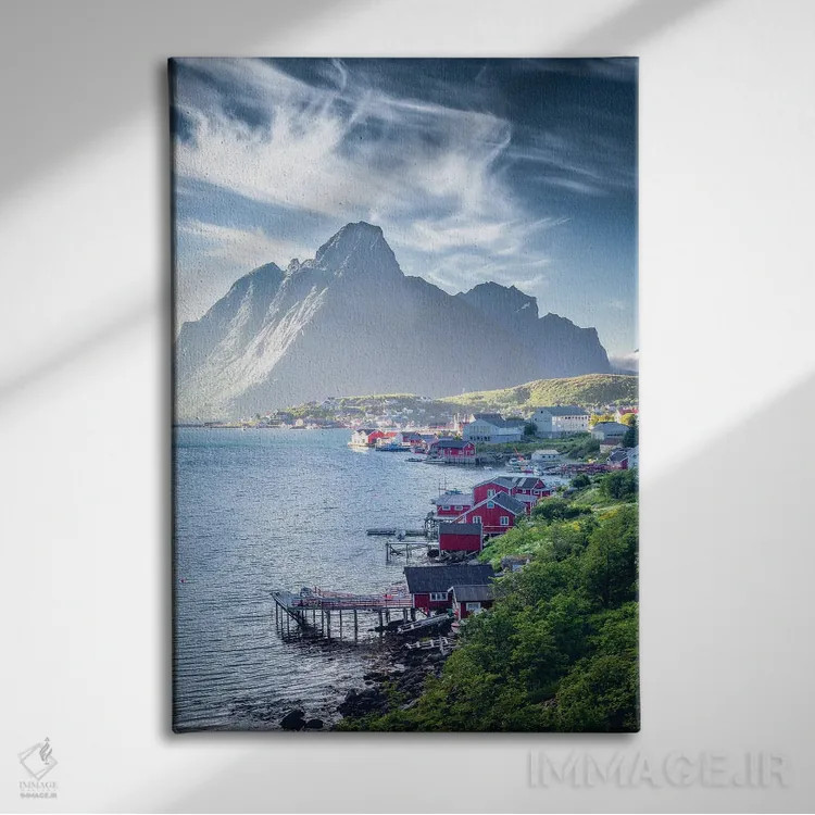 تابلو دکوراتیو رینه کلاسیک اثر لاری لوهی - نمای روبهرو روی دیوار