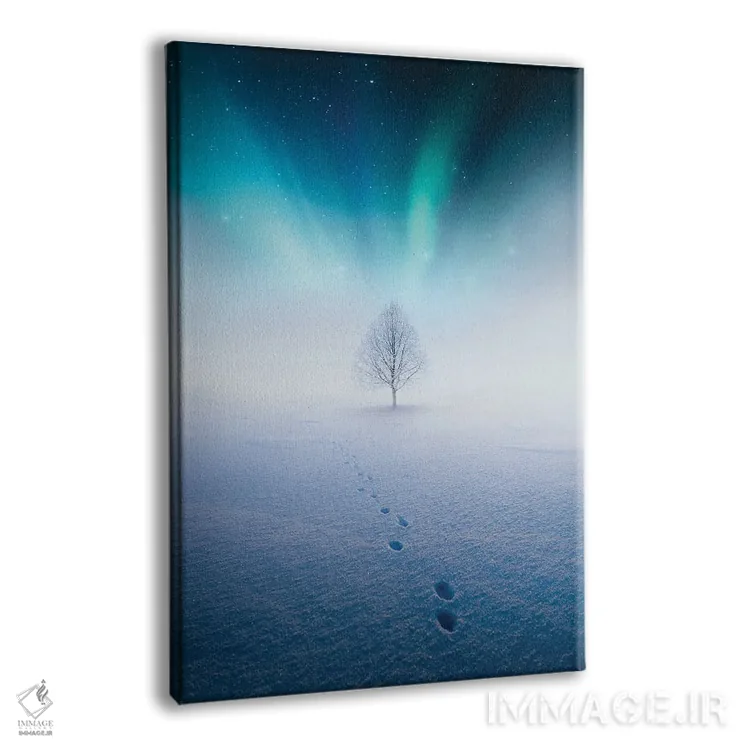 تابلو دکوراتیو تنهایی اثر لاری لوهی - نمای پرسپکتیو محصول