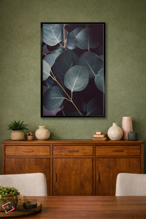 تابلو دکوراتیو برگ های اکالیپتوس اثر لوپن گرین - D2B