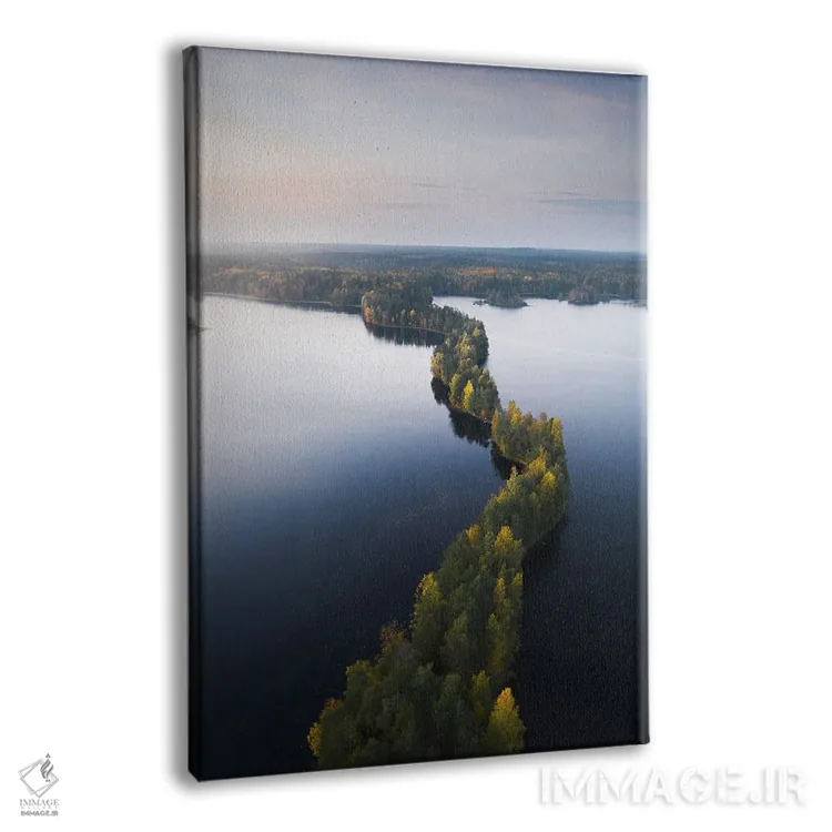 تابلو دکوراتیو جزیره مار اثر لاری لوهی - نمای پرسپکتیو محصول