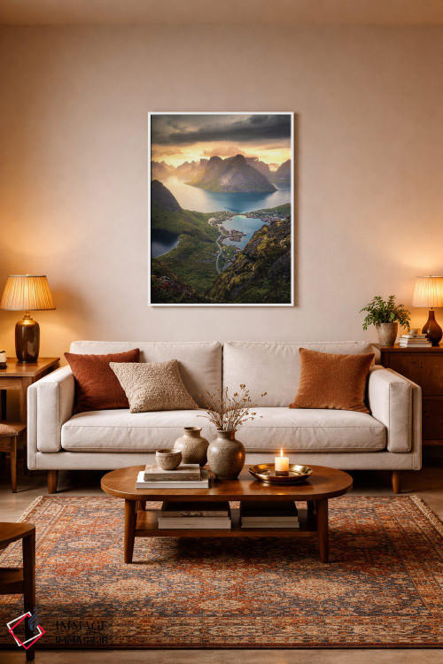 تابلو دکوراتیو رینه بریگن اثر لاری لوهی - D2W