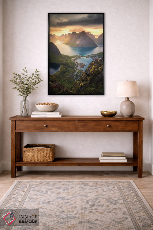 تابلو دکوراتیو رینه بریگن اثر لاری لوهی - D4B