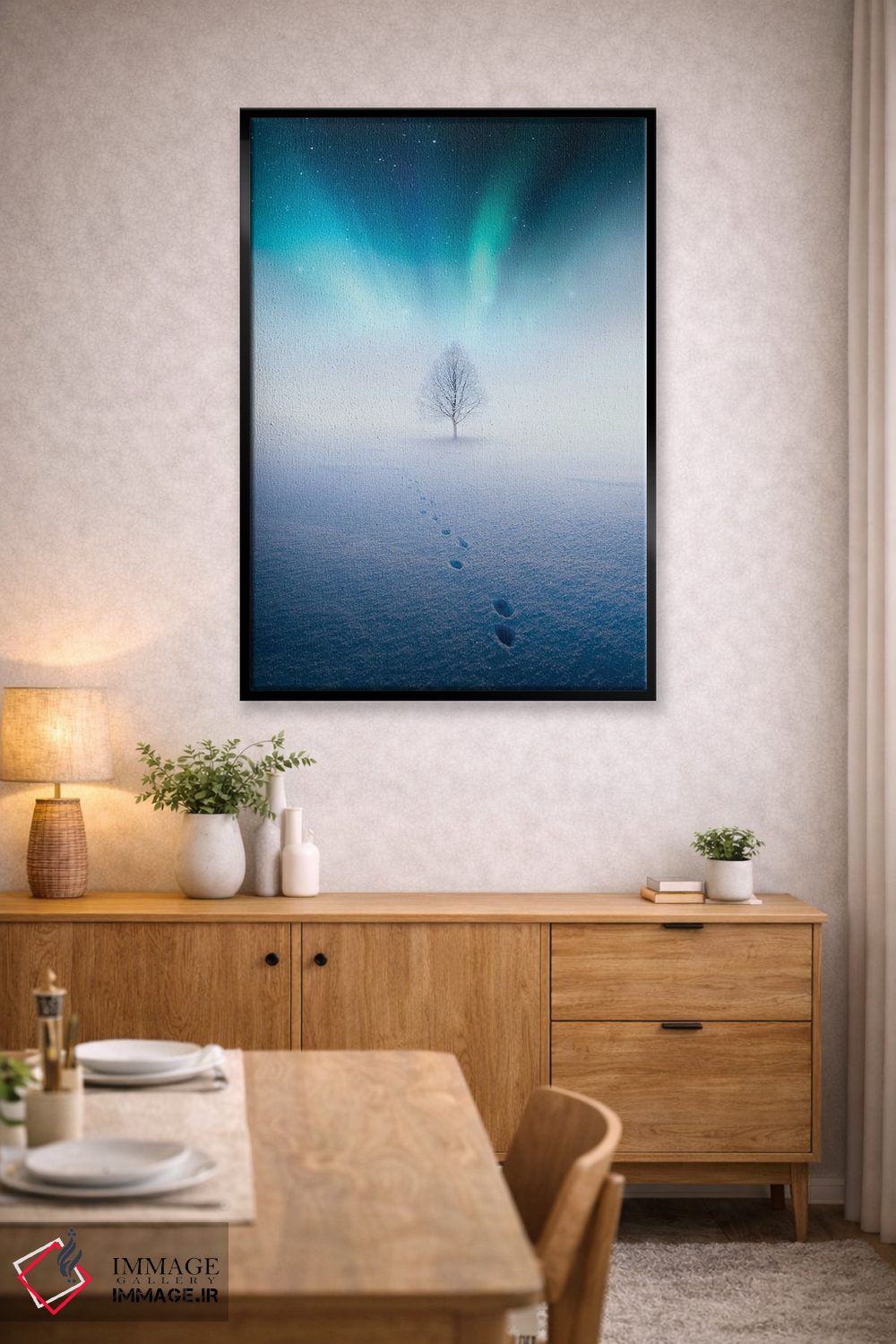 تابلو دکوراتیو تنهایی اثر لاری لوهی - D4B