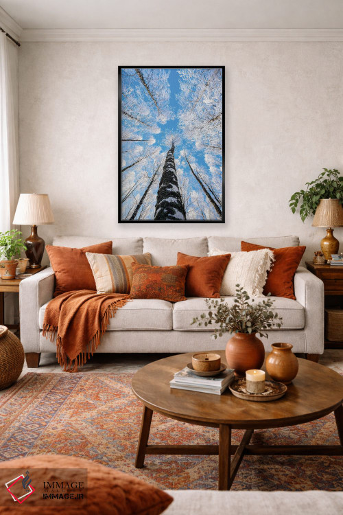 تابلو دکوراتیو رسیدن به آسمان II اثر لاری لوهی - D4B