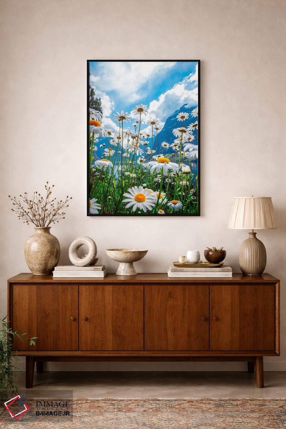 تابلو دکوراتیو روز تابستانی در نروژ اثر لاری لوهی - D2B