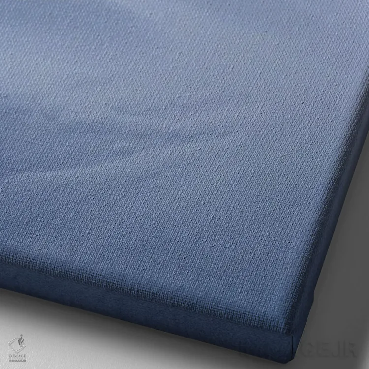 تابلو دکوراتیو ماه در حال افزایندگی اثر لاری لوهی - نمای نزدیک بافت بوم