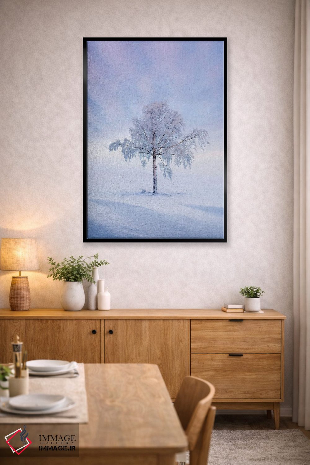 تابلو دکوراتیو تنهایی II اثر لاری لوهی - D5B