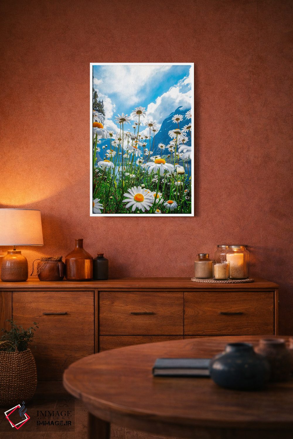 تابلو دکوراتیو روز تابستانی در نروژ اثر لاری لوهی - D4W