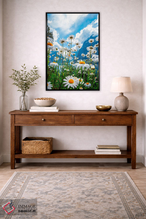 تابلو دکوراتیو روز تابستانی در نروژ اثر لاری لوهی - D5B