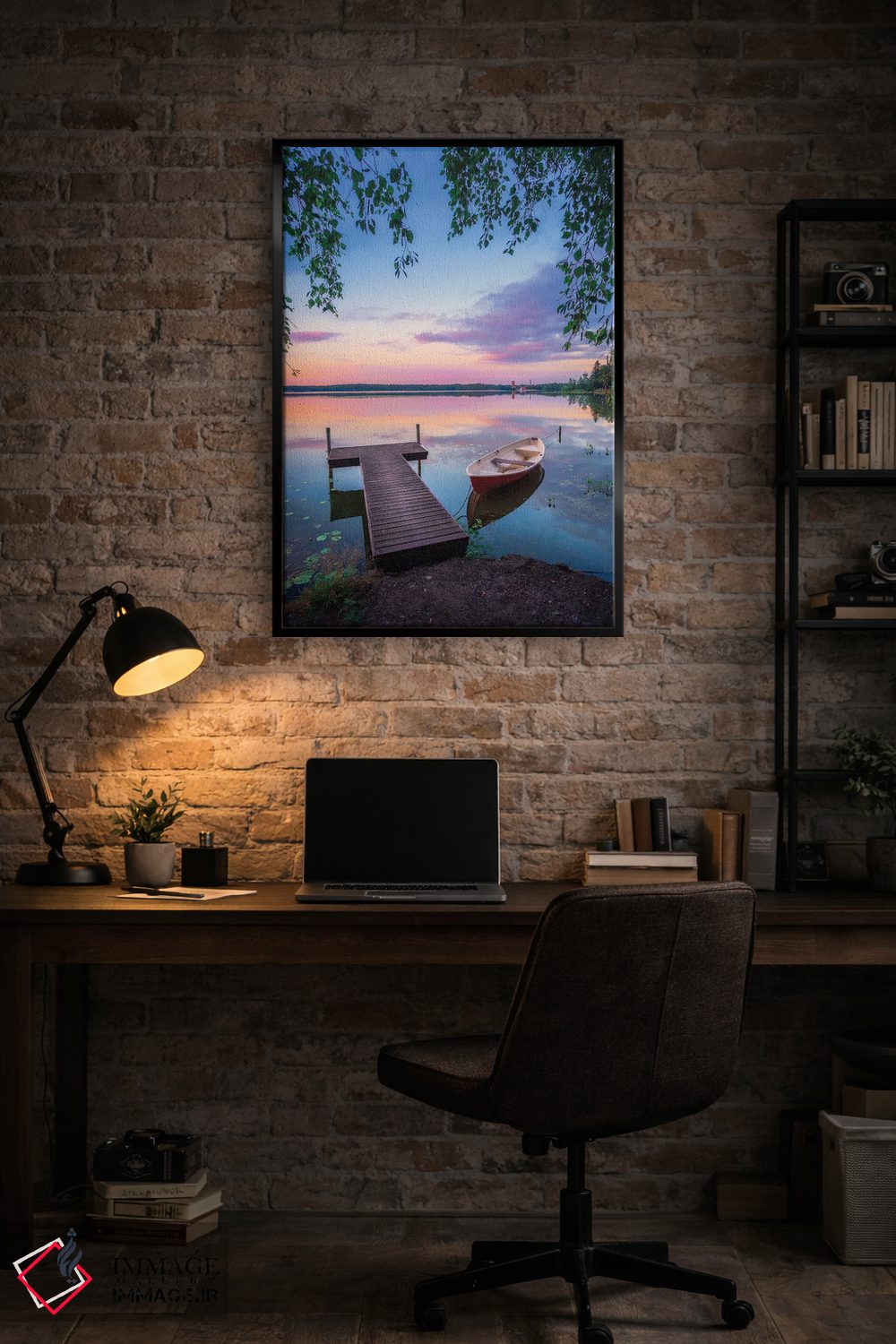 تابلو دکوراتیو آرامش اثر لاری لوهی - D4B