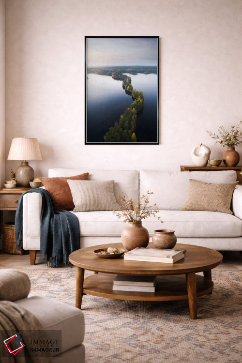 تابلو دکوراتیو جزیره مار اثر لاری لوهی - D4B