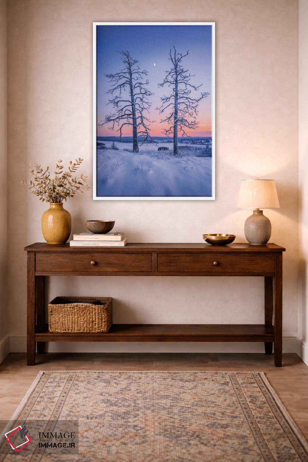 تابلو دکوراتیو دو نگهبان اثر لاری لوهی - D2W