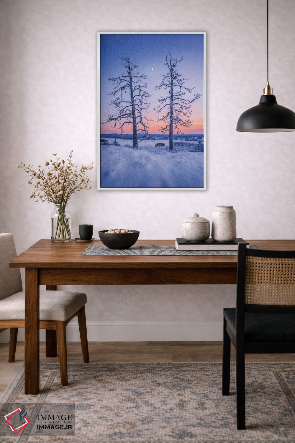 تابلو دکوراتیو دو نگهبان اثر لاری لوهی - D3W