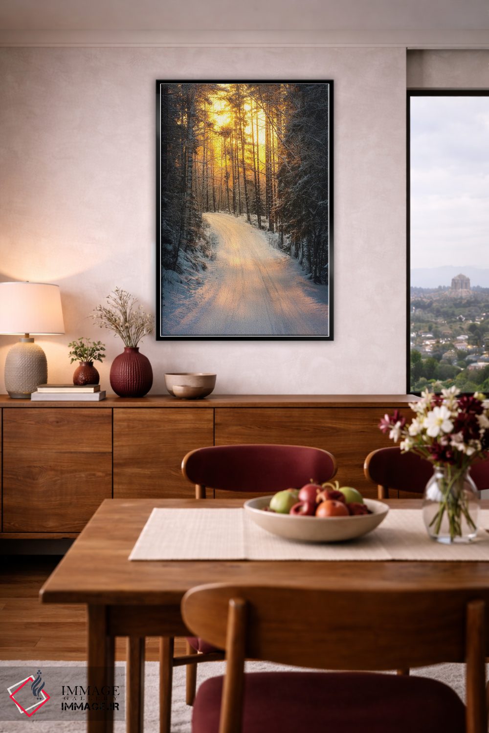 تابلو دکوراتیو درخشش از میان اثر لاری لوهی - D5B