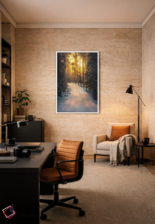 تابلو دکوراتیو درخشش از میان اثر لاری لوهی - D6W