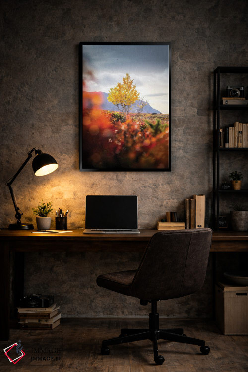 تابلو دکوراتیو تنها اثر لاری لوهی - D6B