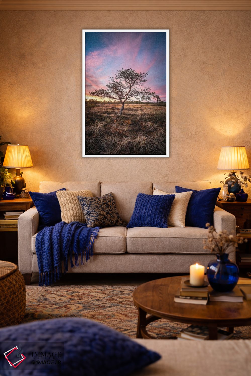 تابلو دکوراتیو تورن سوئو اثر لاری لوهی - D3W