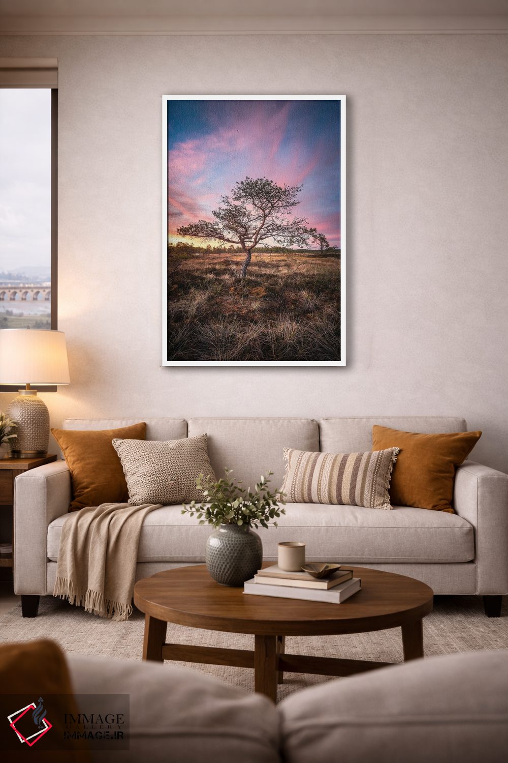 تابلو دکوراتیو تورن سوئو اثر لاری لوهی - D4W