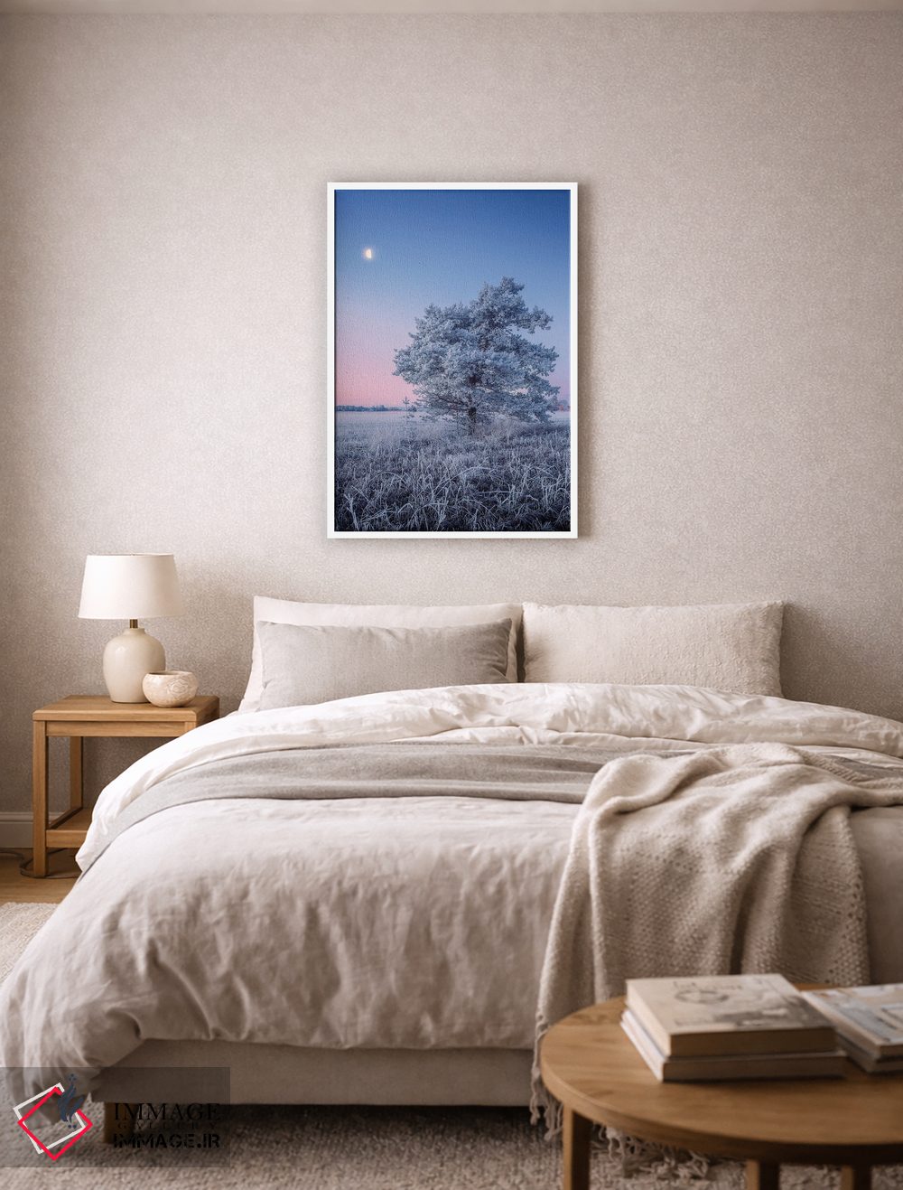 تابلو دکوراتیو یخ زدگی شبنم اثر لاری لوهی - D6W