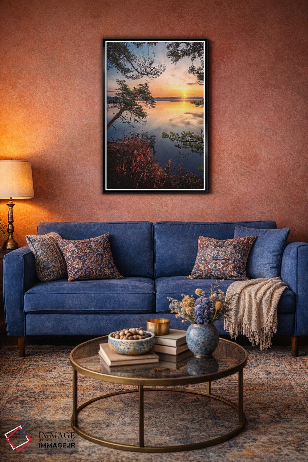 تابلو دکوراتیو دستیابی اثر لاری لوهی - D4B