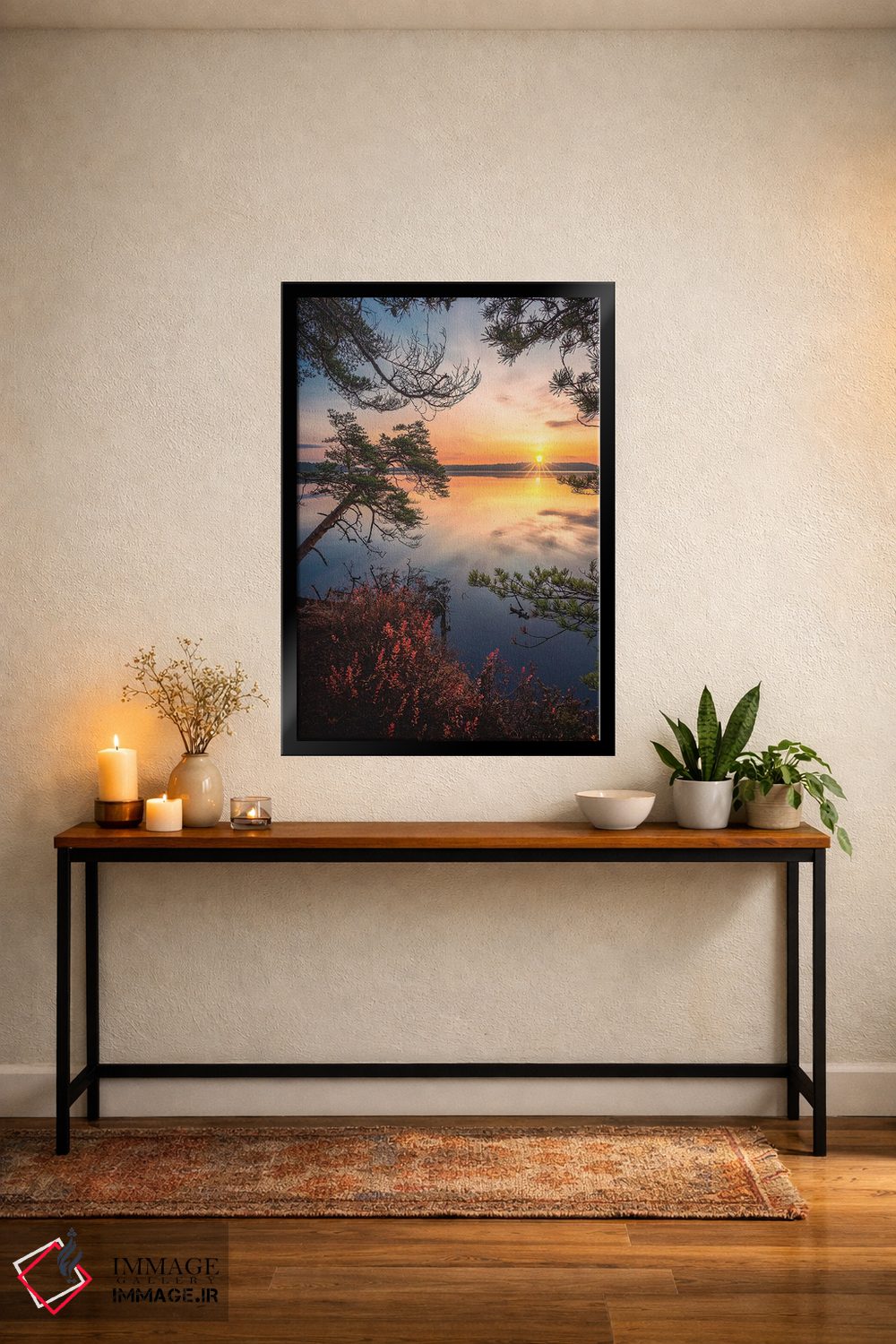 تابلو دکوراتیو دستیابی اثر لاری لوهی - D5B