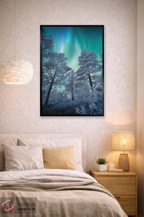 تابلو دکوراتیو جادوی زمستان اثر لاری لوهی - D2B