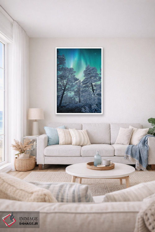 تابلو دکوراتیو جادوی زمستان اثر لاری لوهی - D1W
