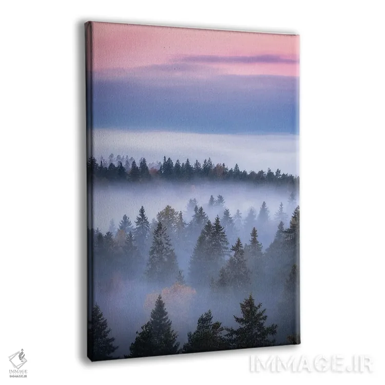 تابلو دکوراتیو لایه ها اثر لاری لوهی - نمای پرسپکتیو محصول