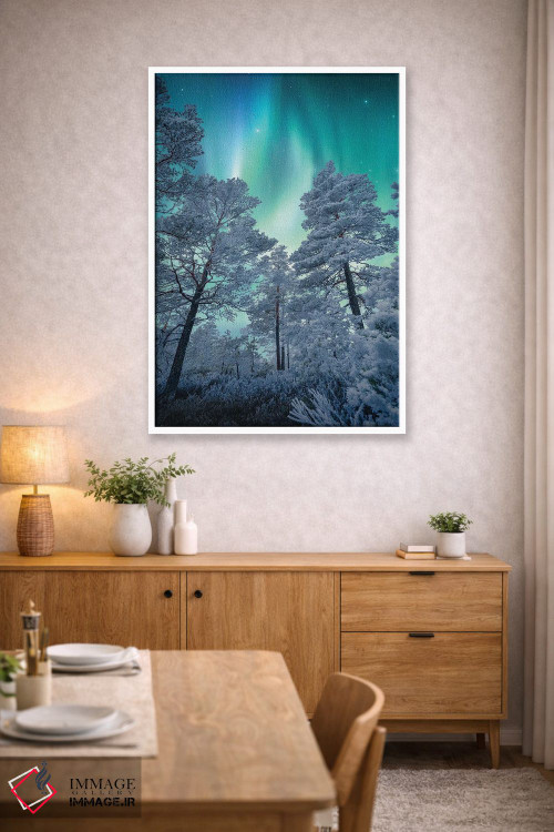 تابلو دکوراتیو جادوی زمستان اثر لاری لوهی - D4W