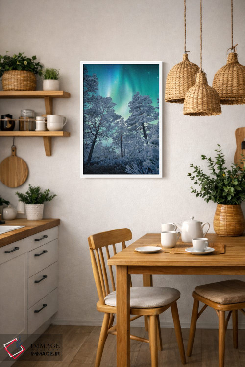تابلو دکوراتیو جادوی زمستان اثر لاری لوهی - D3W
