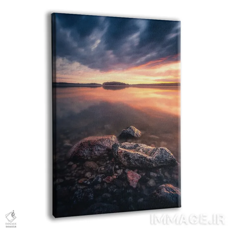 تابلو دکوراتیو تقارن اثر لاری لوهی - نمای پرسپکتیو محصول