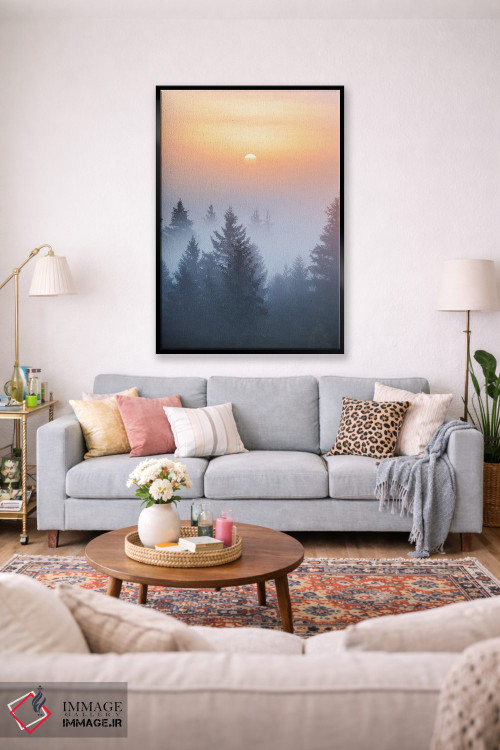 تابلو دکوراتیو مرموز اثر لاری لوهی - D1B